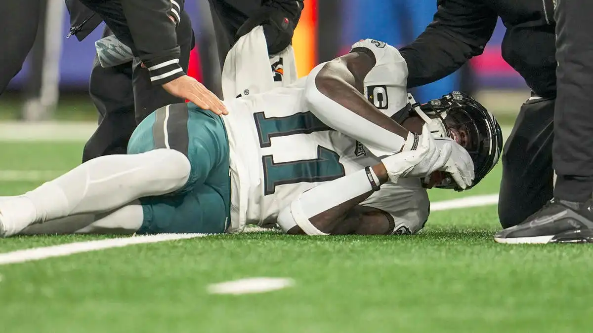 Reporte de lesiones del fin de semana de comodines de la NFL 2024: A.J. Brown de los Eagles no practica, numerosas estrellas de los Dolphins limitadas