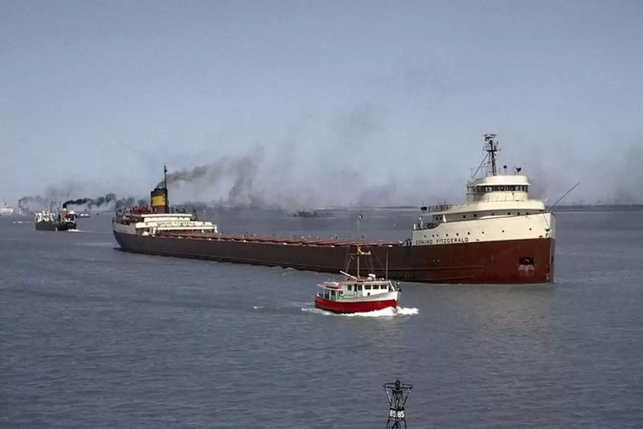 48º Aniversario del hundimiento del Edmund Fitzgerald en el Lago Superior