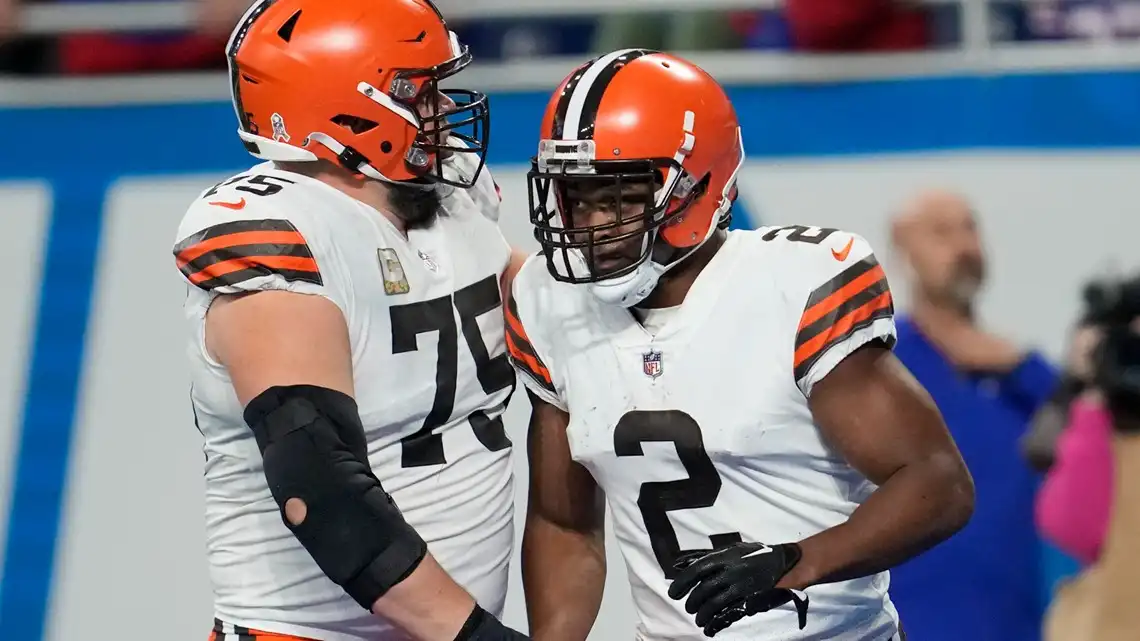 5 jugadores de los Cleveland Browns seleccionados para el roster del Pro Bowl de la AFC; Joel Bitonio, Amari Cooper y Myles Garrett votaron para el equipo titular