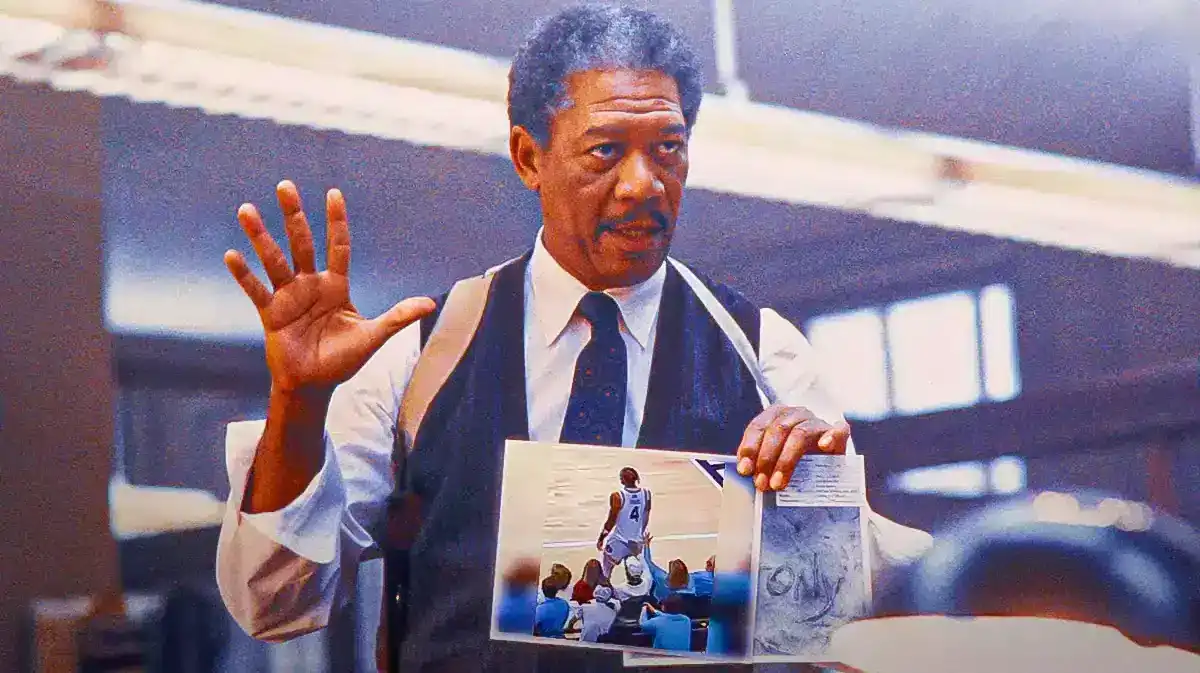 Baloncesto de Auburn: Morgan Freeman envía un mensaje a Johni Broome en la línea de banda