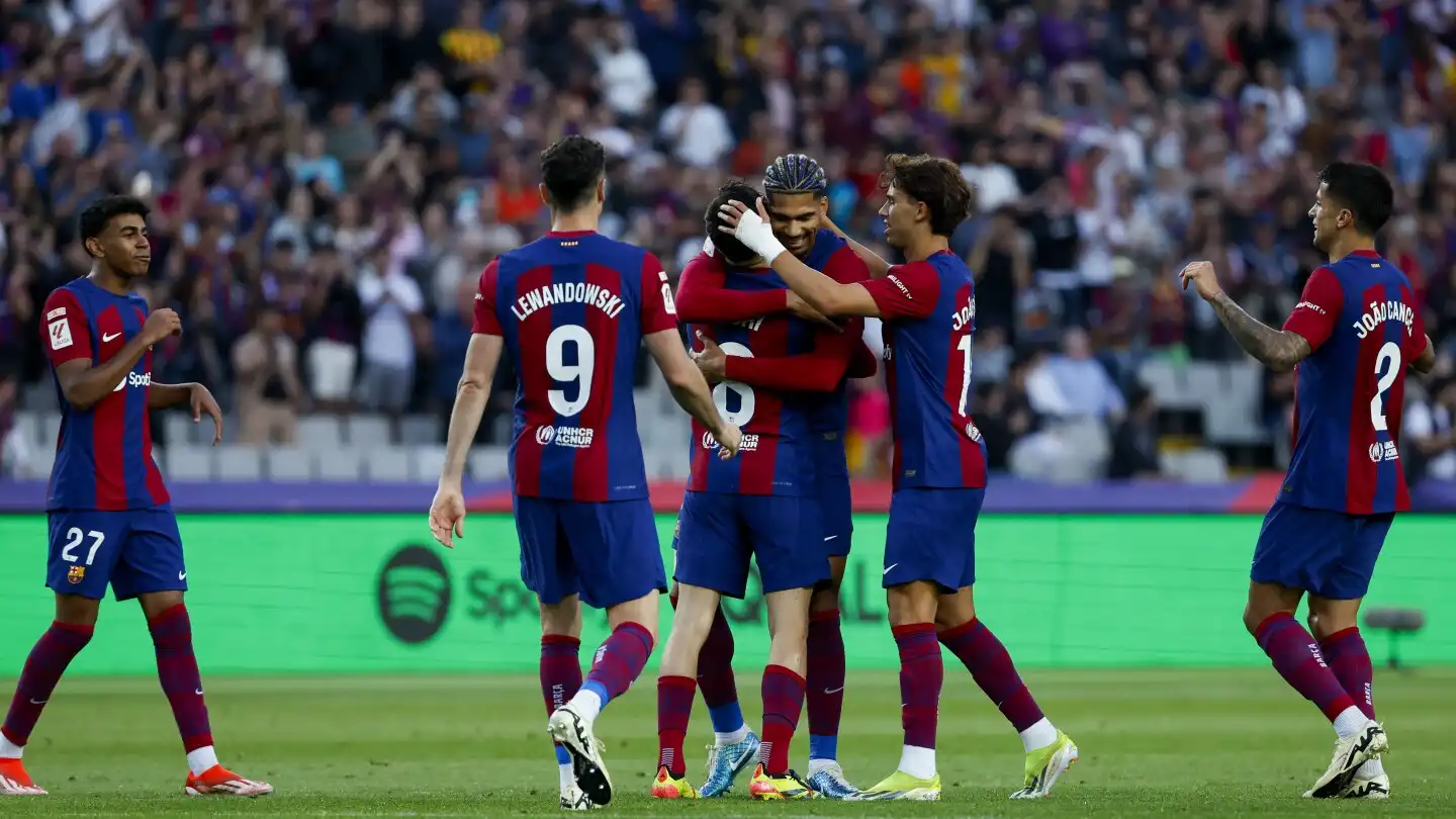 Barcelona seals 2nd place in Spain, Sorloth scores 4 as Villarreal draws with Real Madrid