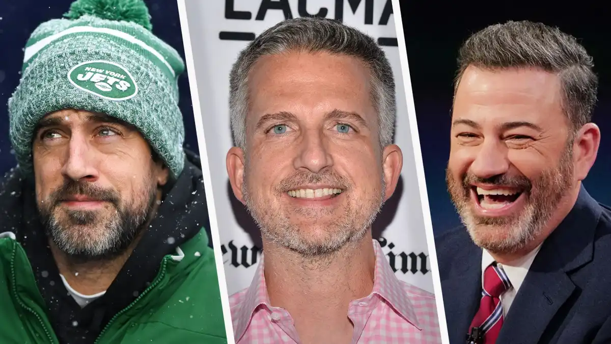 Bill Simmons reacciona hilarantemente a la pelea de Aaron Rodgers y Jimmy Kimmel