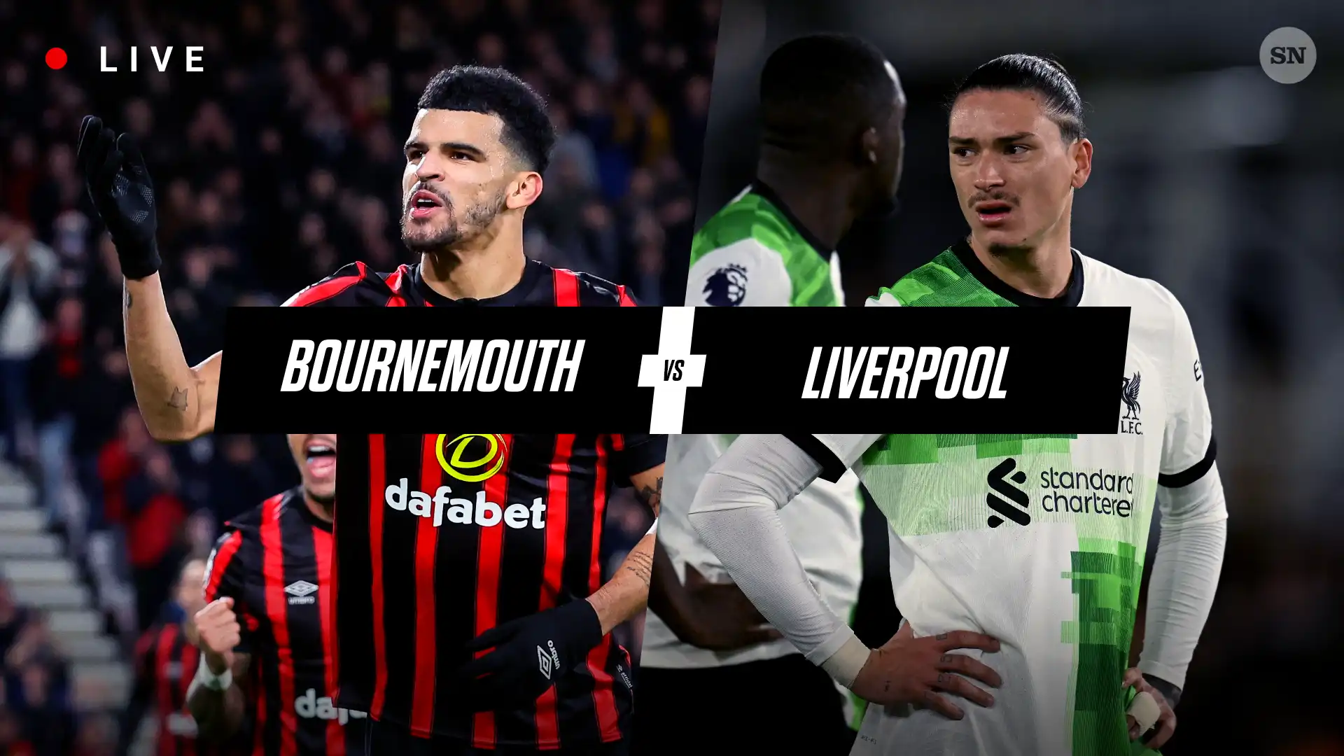 Bournemouth vs Liverpool: marcador en directo, actualizaciones, alineaciones y resultado Premier League