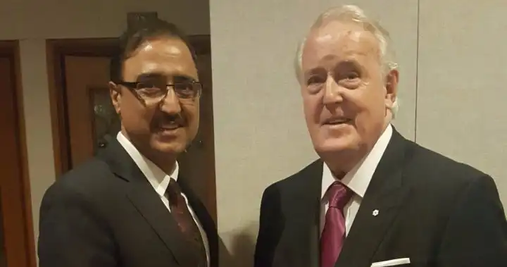 Brian Mulroney instrumental Alcalde de Edmonton encarcelamiento injusto India