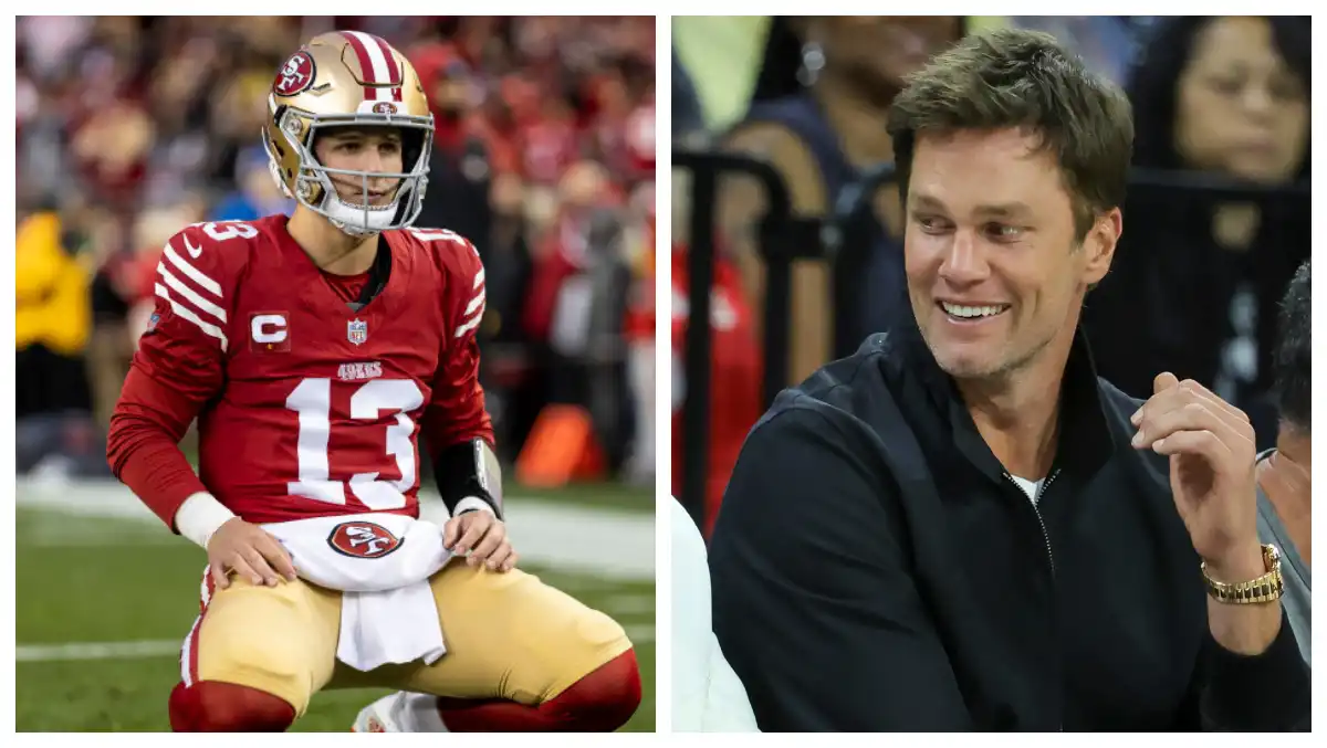 Brock Purdy recuerda que los 49ers intentaron reemplazarlo con Tom Brady antes de la temporada