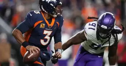 Los Broncos sorprenden a los Vikings con un pase de touchdown tardío de Russell Wilson a Courtland Sutton