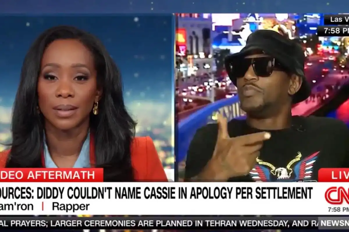 Cam'ron critica a presentador de noticias de CNN por sacar a relucir el video de agresión de Diddy