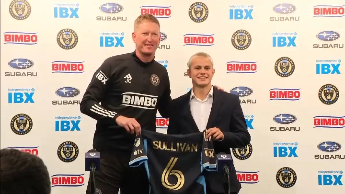 Cavan Sullivan firma un contrato con el Philadelphia Union, que se unirá al Manchester City a los 18 años