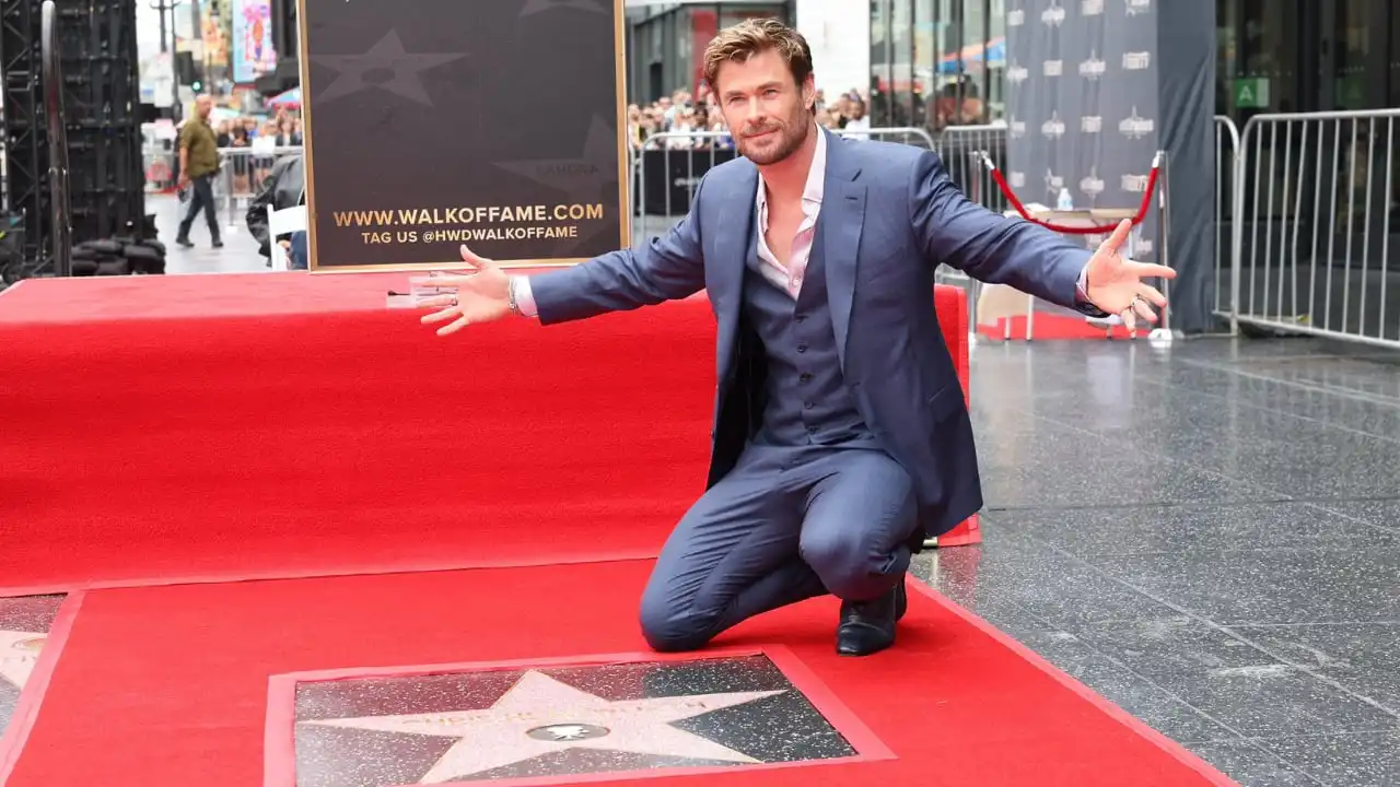 Ceremonia de la estrella del Paseo de la Fama de Hollywood de Chris Hemsworth: Fotos del evento
