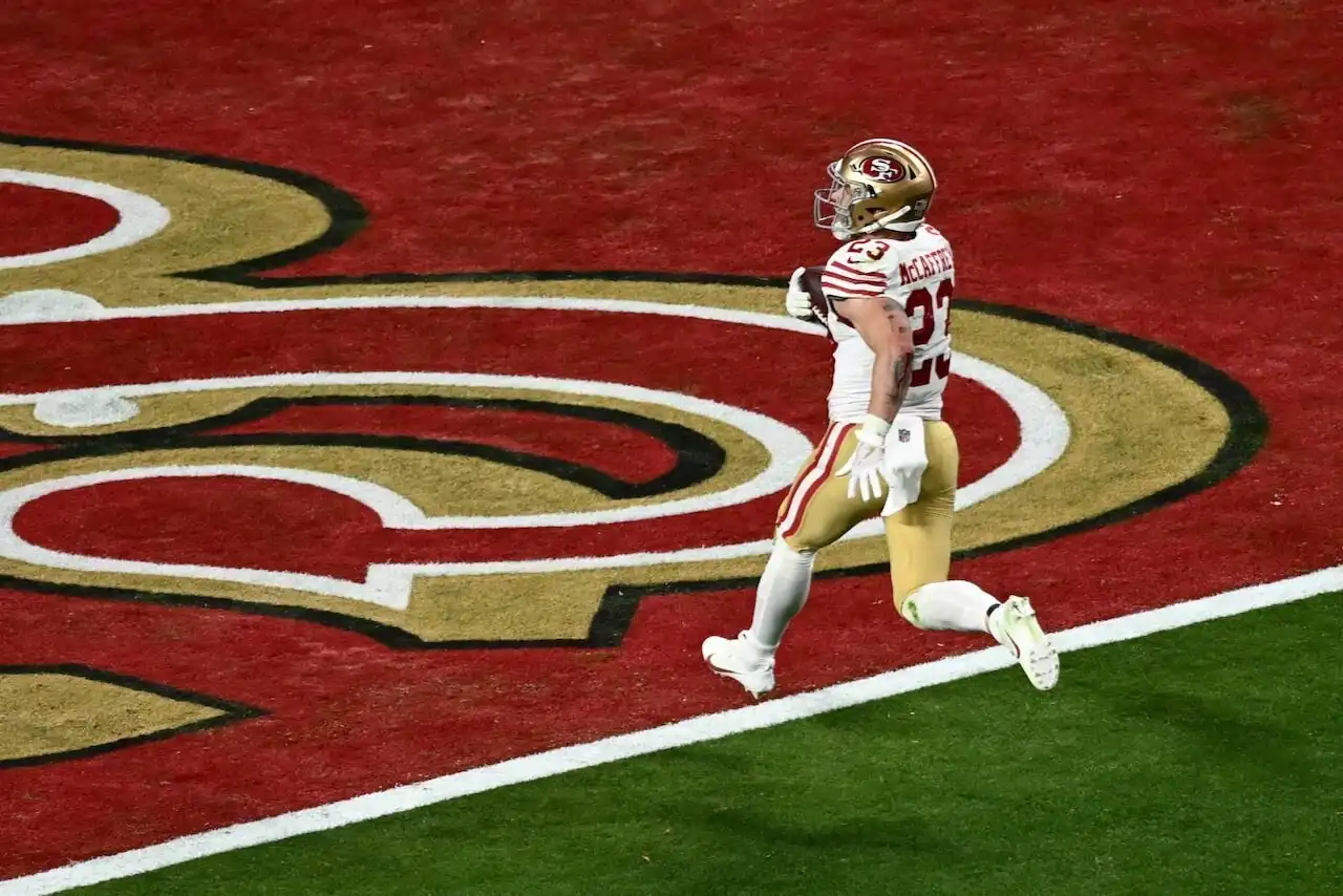 Debut de Christian McCaffrey en el Super Bowl de los 49ers: Cómo salió mal