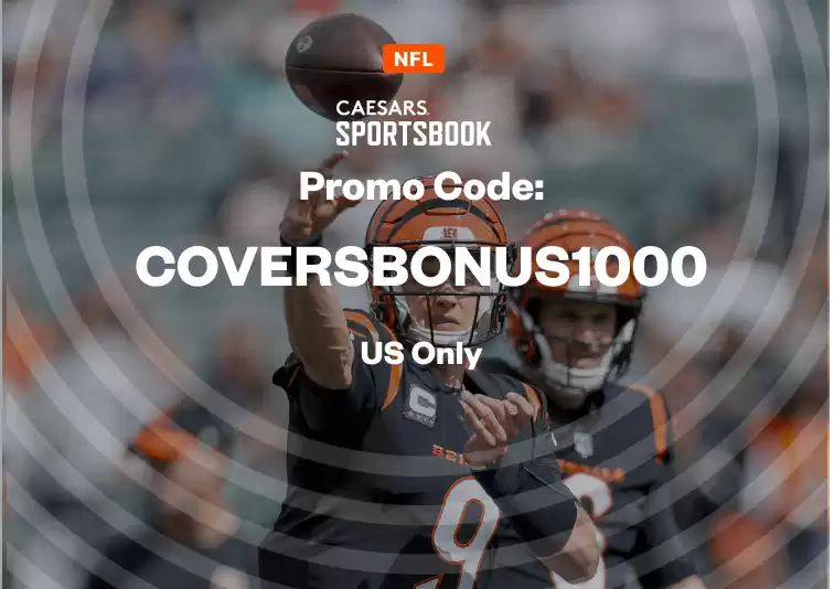 Reclame la primera apuesta de $ 1,000 con el código de promoción de Caesars para Bengals vs Ravens Thursday Night Football