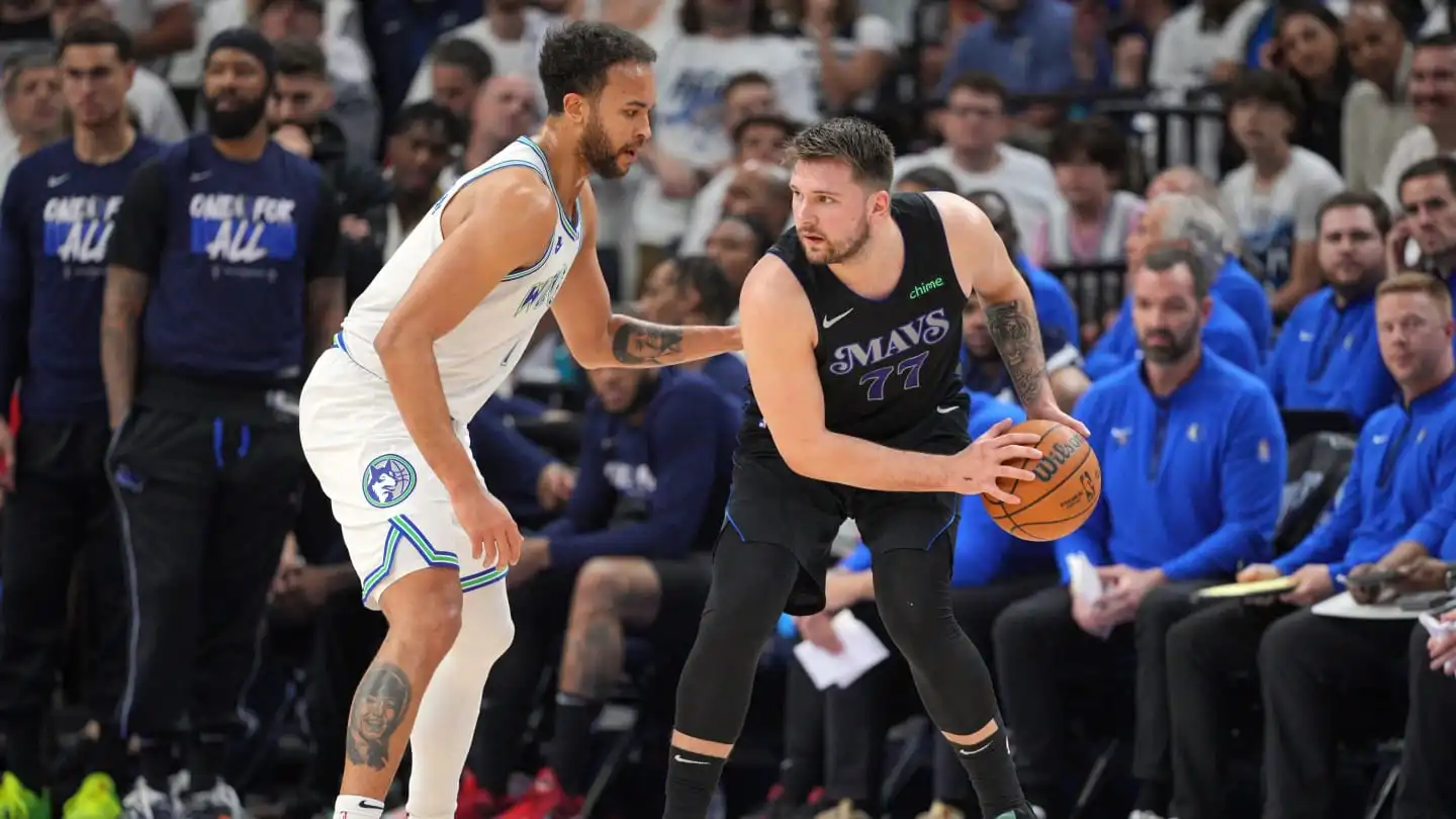 Luka Doncic de Dallas Mavericks hace historia en el Juego 2 contra Minnesota Timberwolves