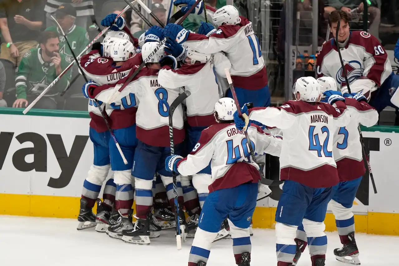 Dallas Stars Colorado Avalanche Juego 2 TRANSMISIÓN EN VIVO GRATIS 2ª ronda de los Playoffs de la Copa Stanley en línea Hora Canal de televisión