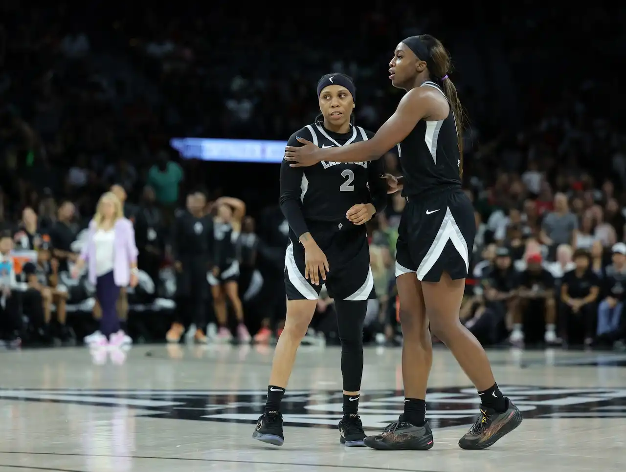 Un día después de su debut en la WNBA, Las Vegas Aces liberan a Dyaisha Fair