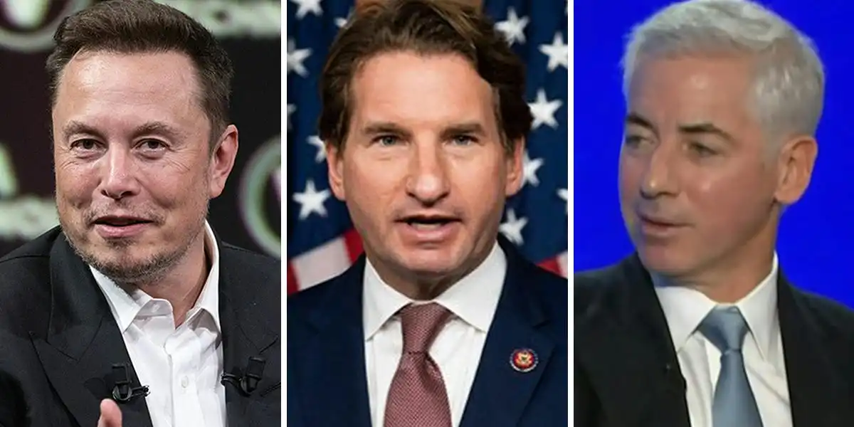 Dean Phillips se burla de los puestos en el gabinete de Bill Ackman y Elon Musk si el intento de vencer a Biden tiene éxito