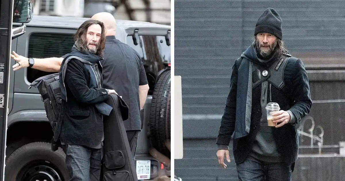El devastado Keanu Reeves es visto por primera vez desde el robo en su casa en Los Ángeles