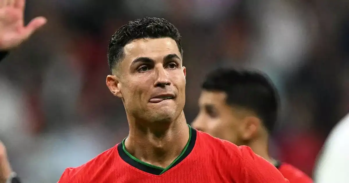 Reacción de Diogo Dalot Cristiano Ronaldo Eurocopa 2024 lágrimas