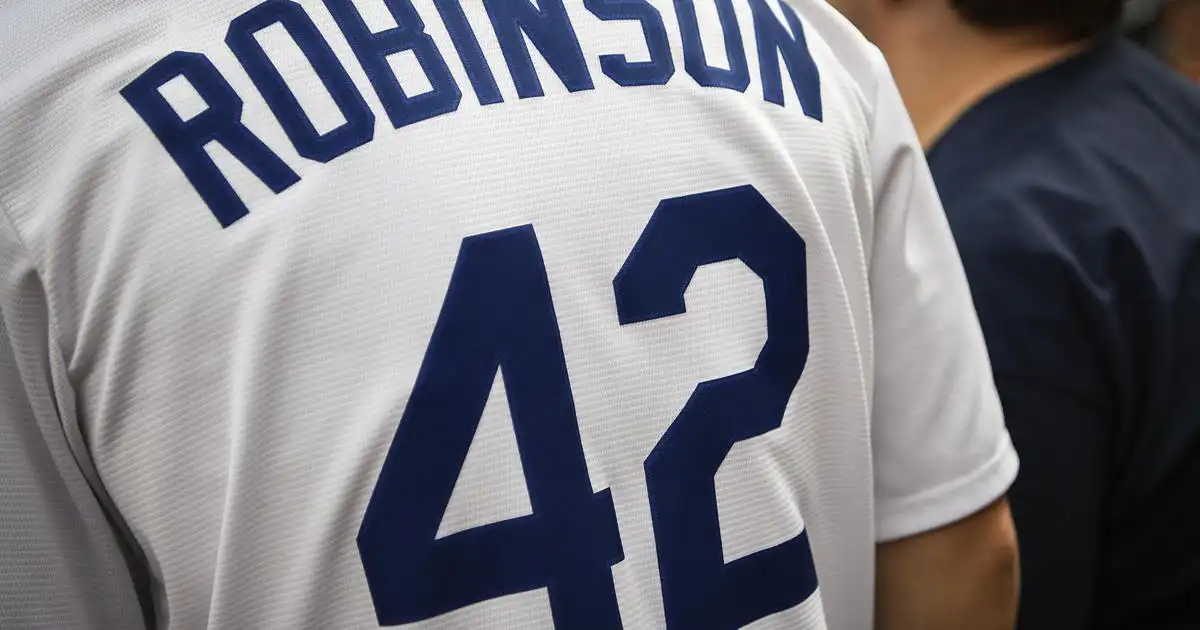 Día de Jackie Robinson de los Dodgers MLB