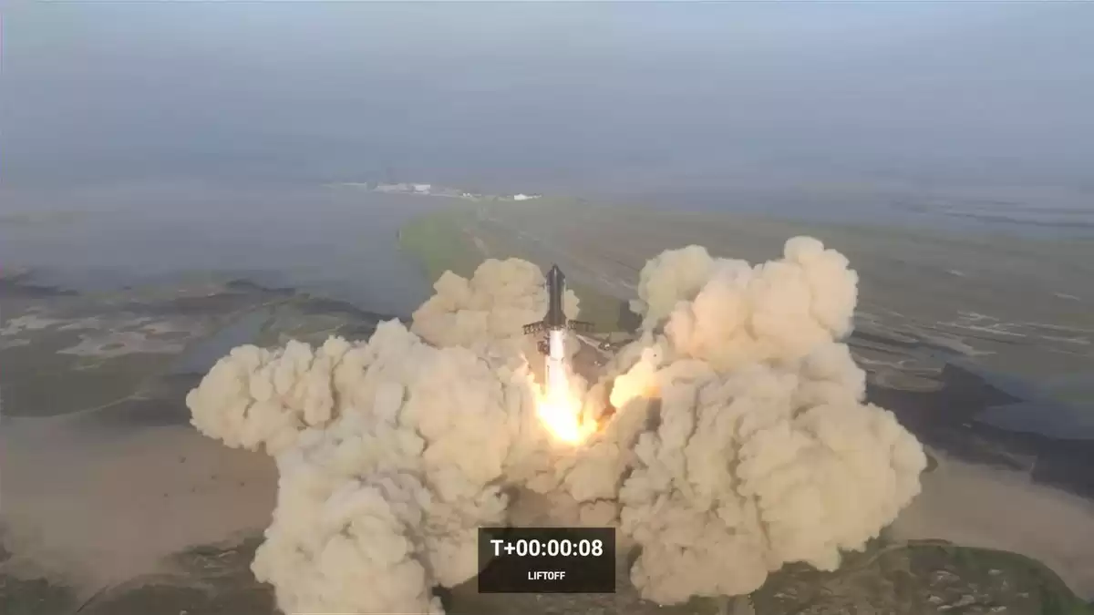 Lanzamiento de SpaceX Starship de Elon Musk: mira en vivo cómo despega el cohete más grande del mundo, con el objetivo de evitar una explosión