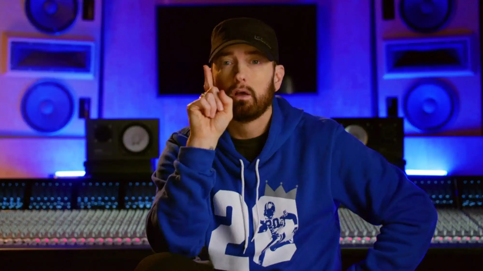 Eminem narra el video de apertura de NFL y NBC Detroit Lions Los Angeles Rams