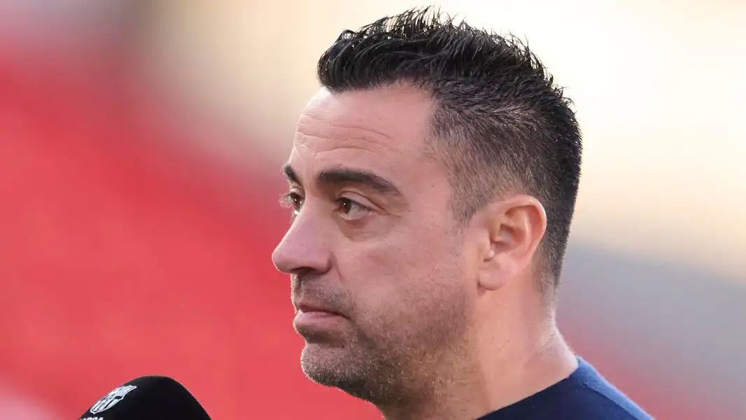 El entrenador del FC Barcelona, Xavi, habla sobre los despidos de la victoria del Almería VÍDEO