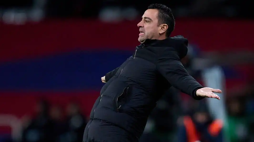 El entrenador del FC Barcelona, Xavi, criticó el Big Data que afirma la victoria del Celta de Vigo