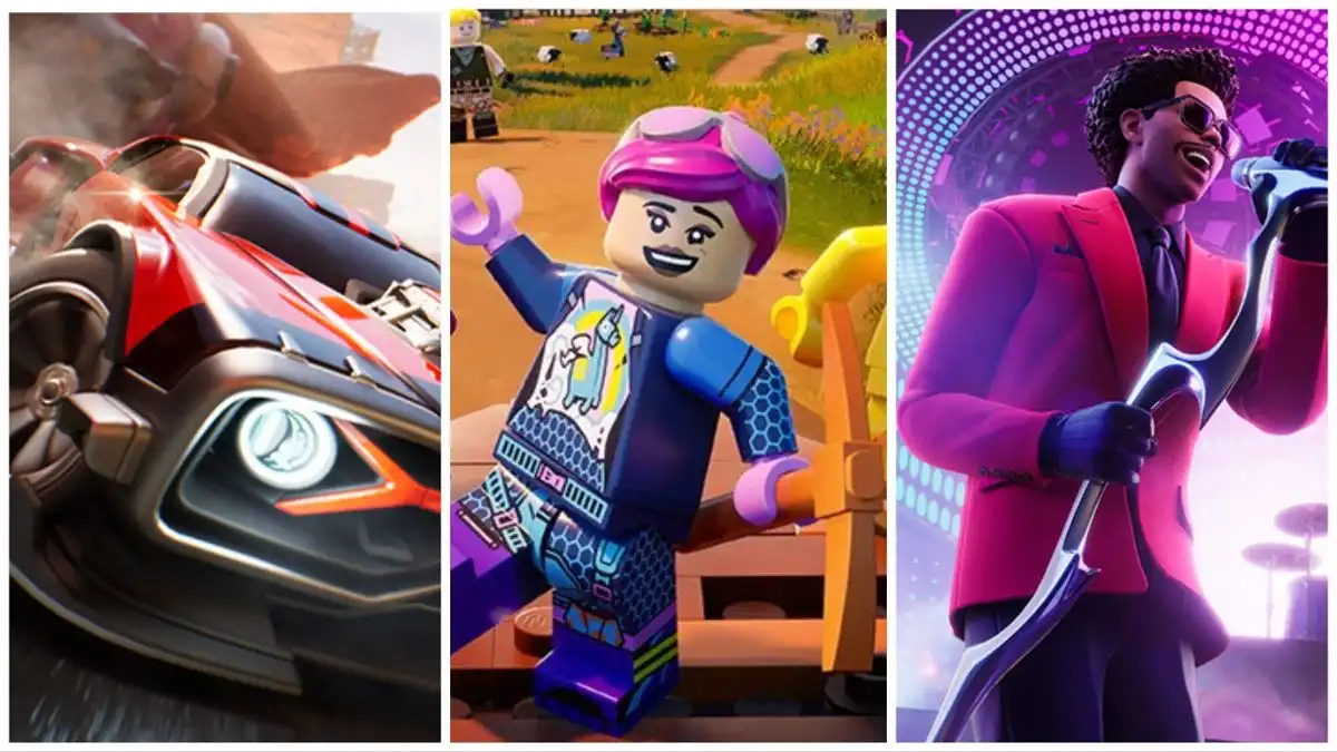 Fortnite Big Bang Event Epic Adventure establece nuevos juegos de música de LEGO Racing