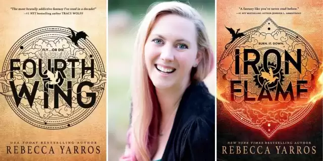 Fourth Wing: Rebecca Yarros de Colorado y la secuela de "Iron Flame" toman por asalto el mundo de los libros