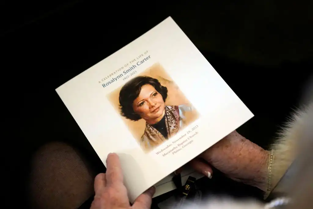 Servicio funerario de la ex primera dama Rosalynn Carter en Plains, Georgia - Transmisión EN VIVO