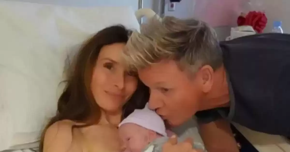 Gordon Ramsay, su sexta esposa, Tana, de 49 años, da a luz a un niño