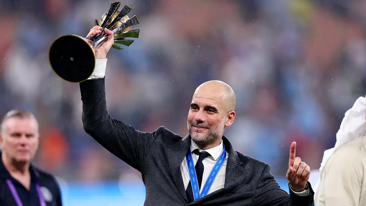 Guardiola aspira a más trofeos tras ganar la Copa Mundial de Clubes del Manchester City