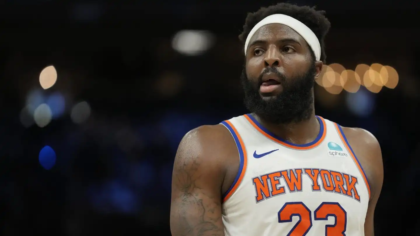 El odiado rival de los Knicks puede ser responsable de la lesión por estrés en el tobillo de Mitchell Robinson