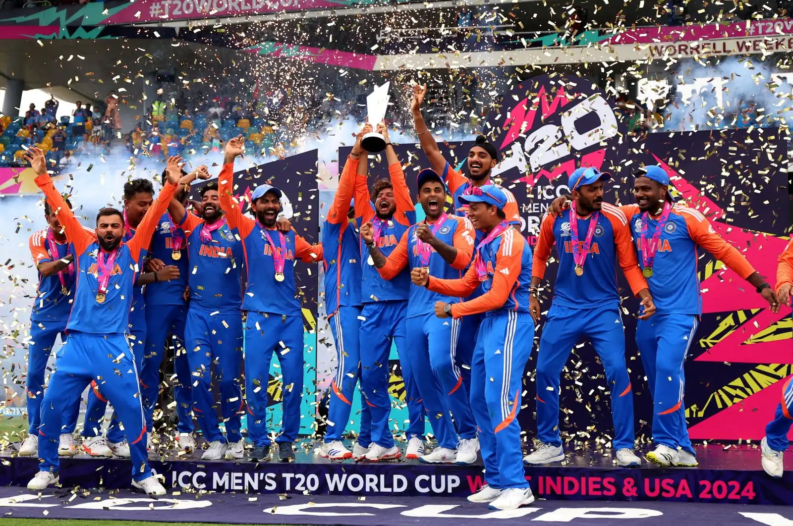 India inspira la victoria en la Copa Mundial de cricket T20 y une la alegría del país