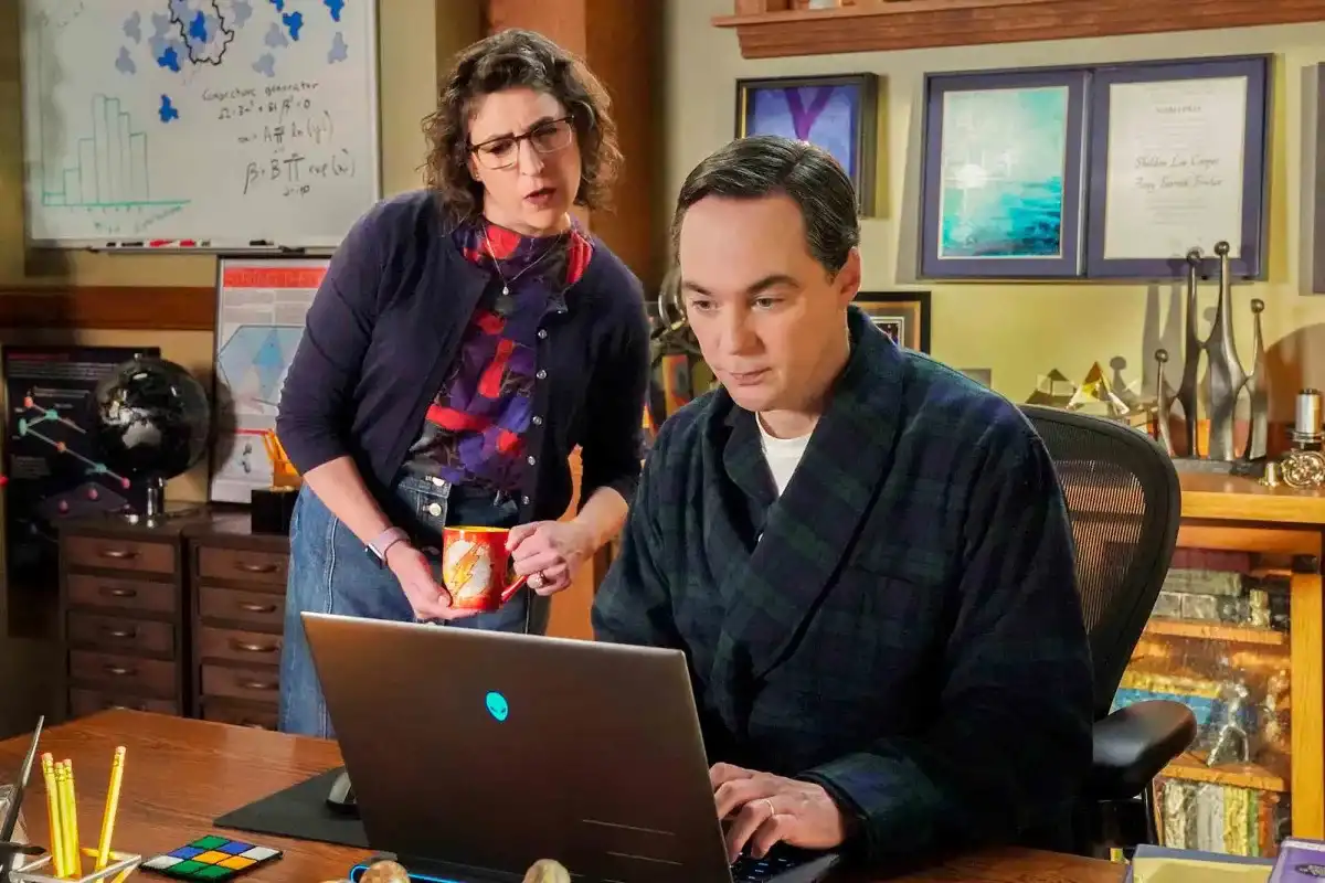 Dentro de Jim Parsons Mayim Bialik Effortless Young Sheldon Regreso Exclusivo