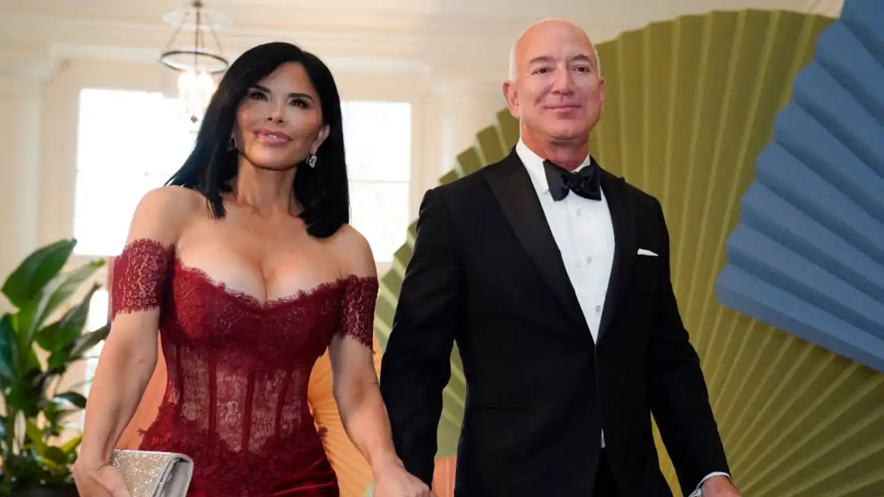 Evento en la Casa Blanca de la prometida de Jeff Bezos, Lauren Sánchez