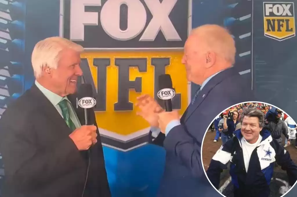 Jerry Jones anuncia a Jimmy Johnson como miembro del Anillo de Honor de los Cowboys