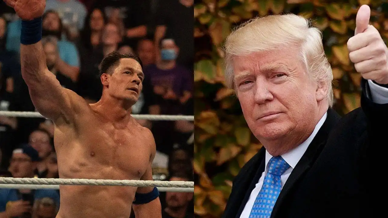 John Cena Los memes de Donald Trump inundan las redes sociales Los fanáticos lloran la pérdida de Charles Oliveira Arman Tsarukyan SportsRush