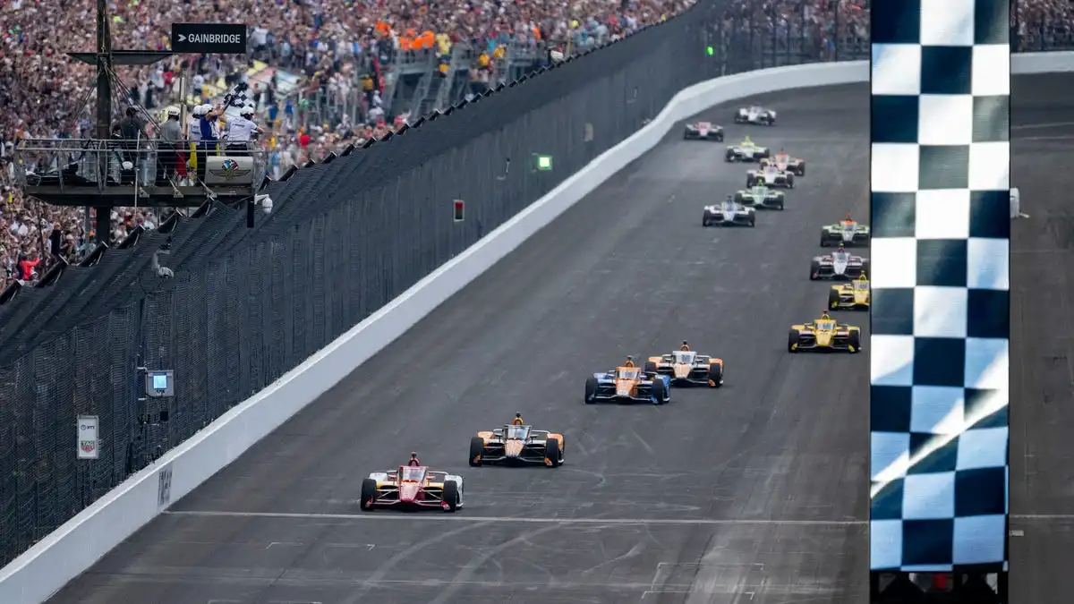 Resumen de la última vuelta de la Indy 500 de Josef Newgarden Pato O'Ward