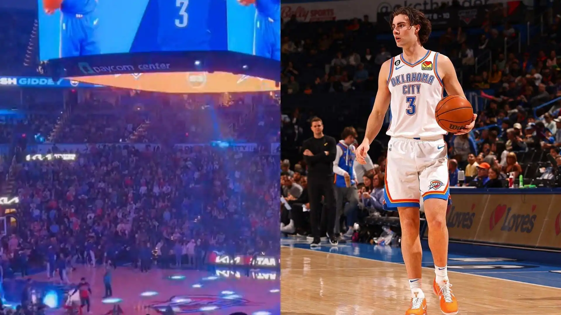 Josh Giddey recibe una gran ovación de la multitud del OKC Thunder durante su presentación en medio del reciente escándalo