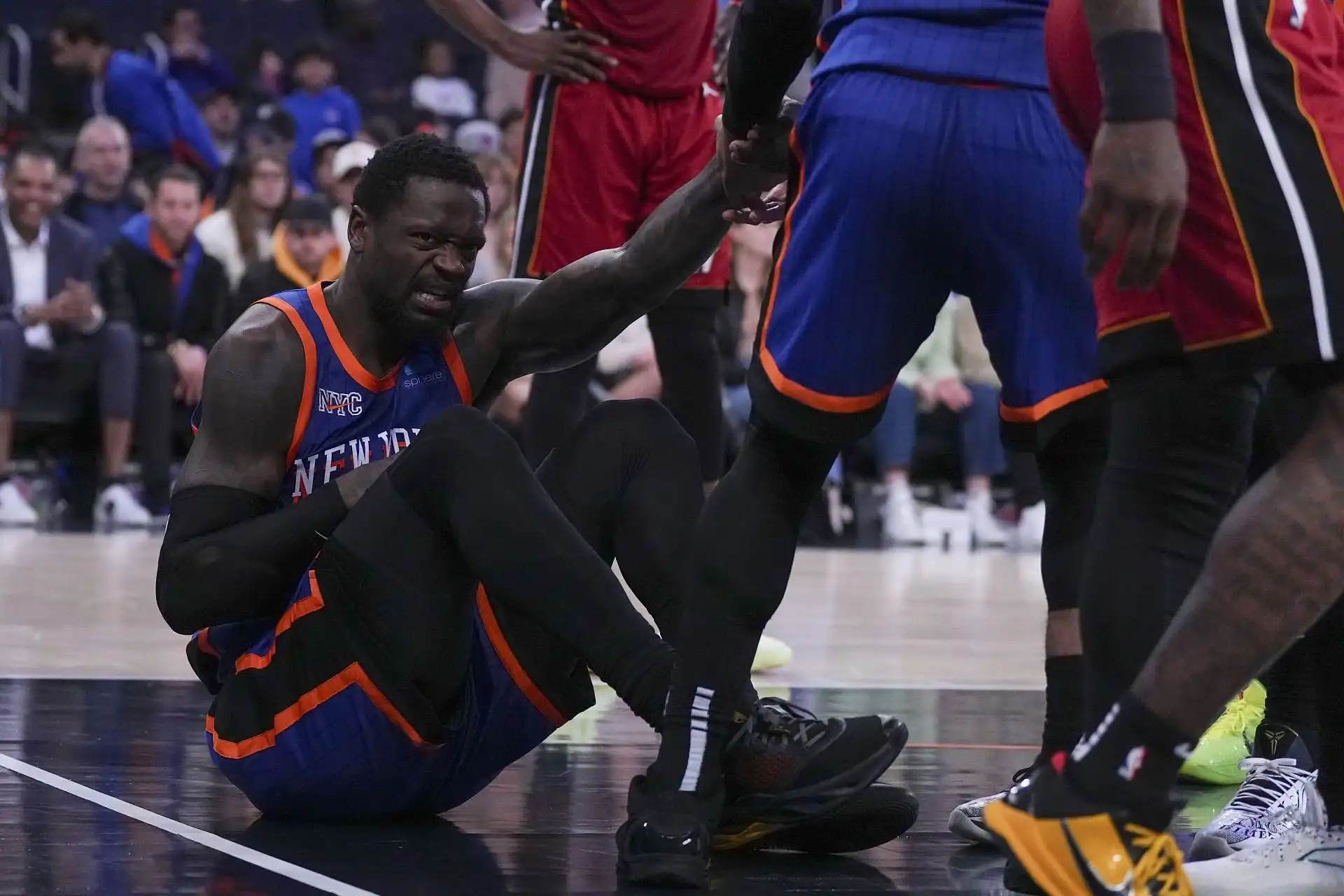 Actualización de la lesión de Julius Randle: el estado del alero de los Knicks después del partido contra el Heat - 27 de enero