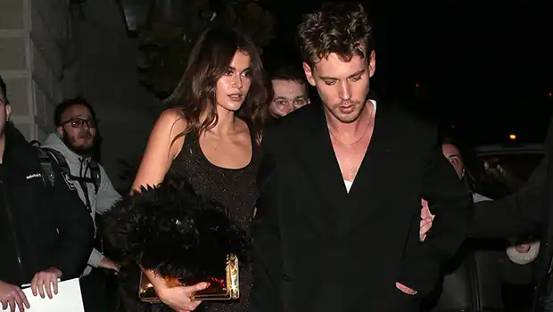 Kaia Gerber Austin Butler se toman de la mano Dune: Parte 2 fiesta de estreno