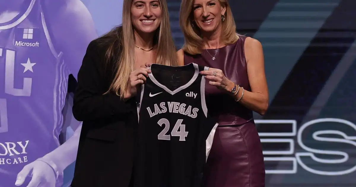 Kate Martin apoya al draft de la WNBA Caitlin Clark Selección de segunda ronda de Las Vegas