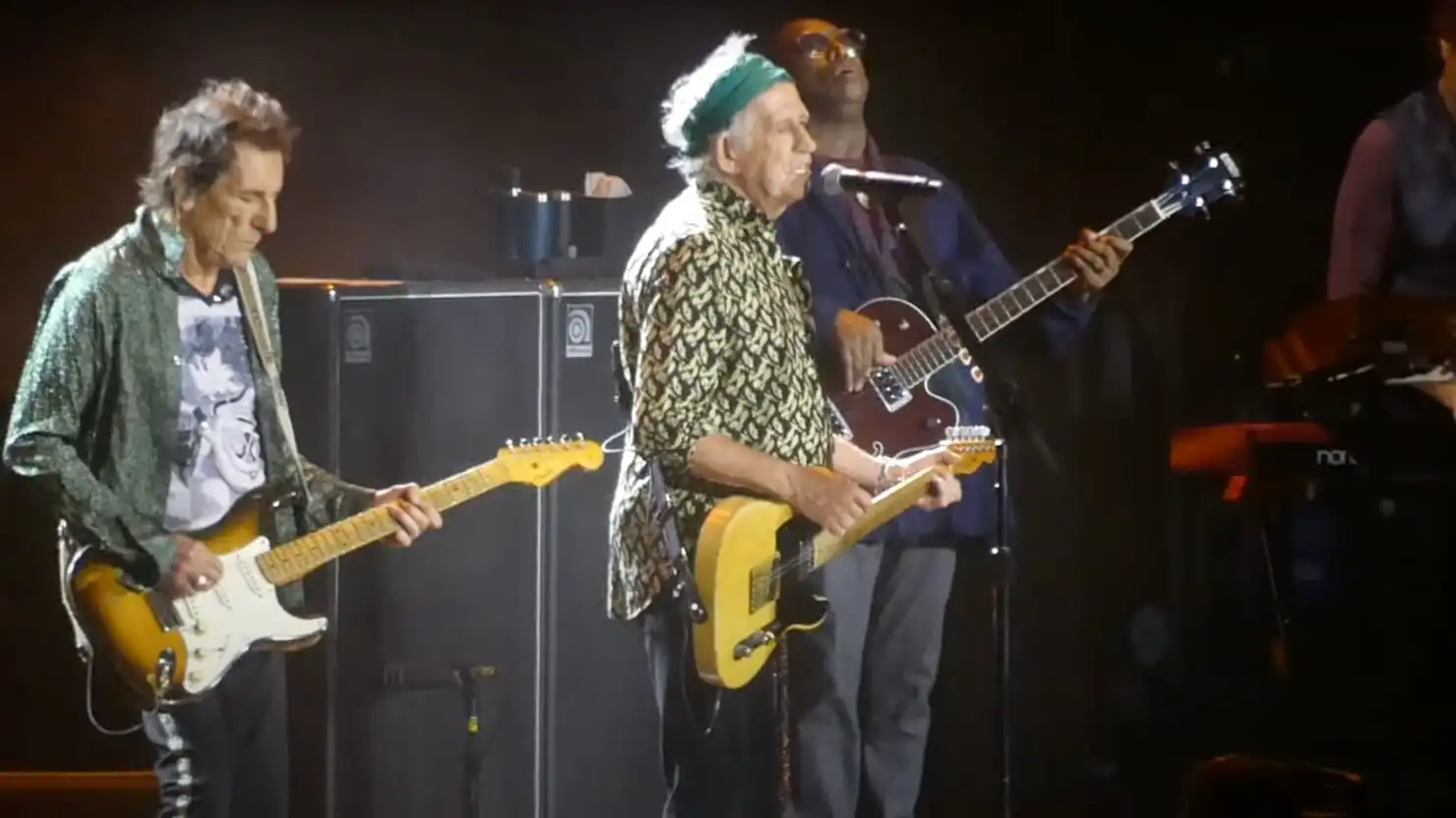 Keith Richards debuta con los Rolling Stones en el Hackney Diamonds MetLife Stadium