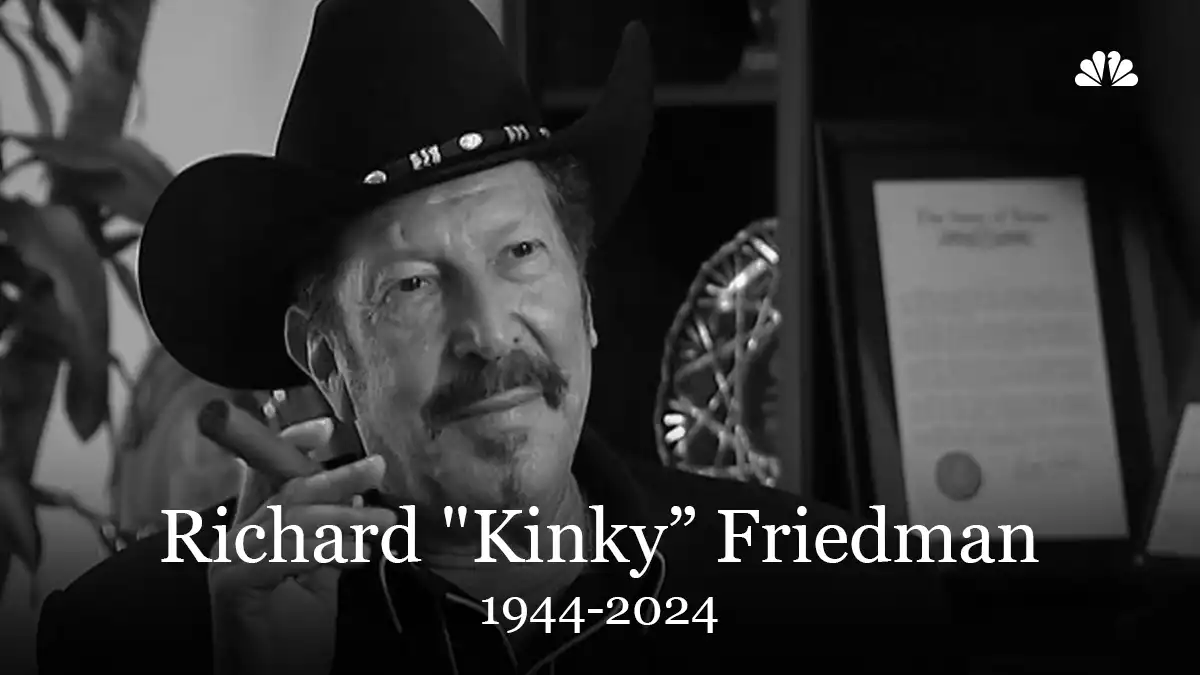 Muere Kinky Friedman, icónico narrador, satírico, músico, autor y candidato a gobernador de Texas