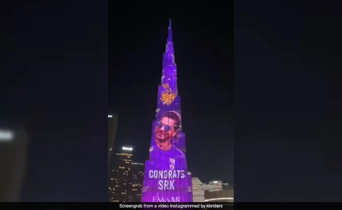 Éxito del KKR Shah Rukh Khan Team Burj Khalifa Dubai