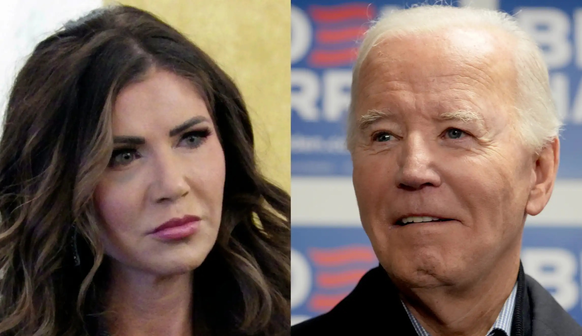 Kristi Noem: El débil Biden no dirige la Casa Blanca