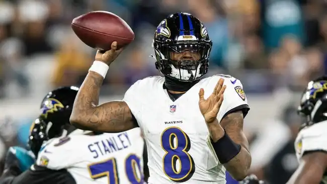 Lamar Jackson Ravens Clasificación de la AFC