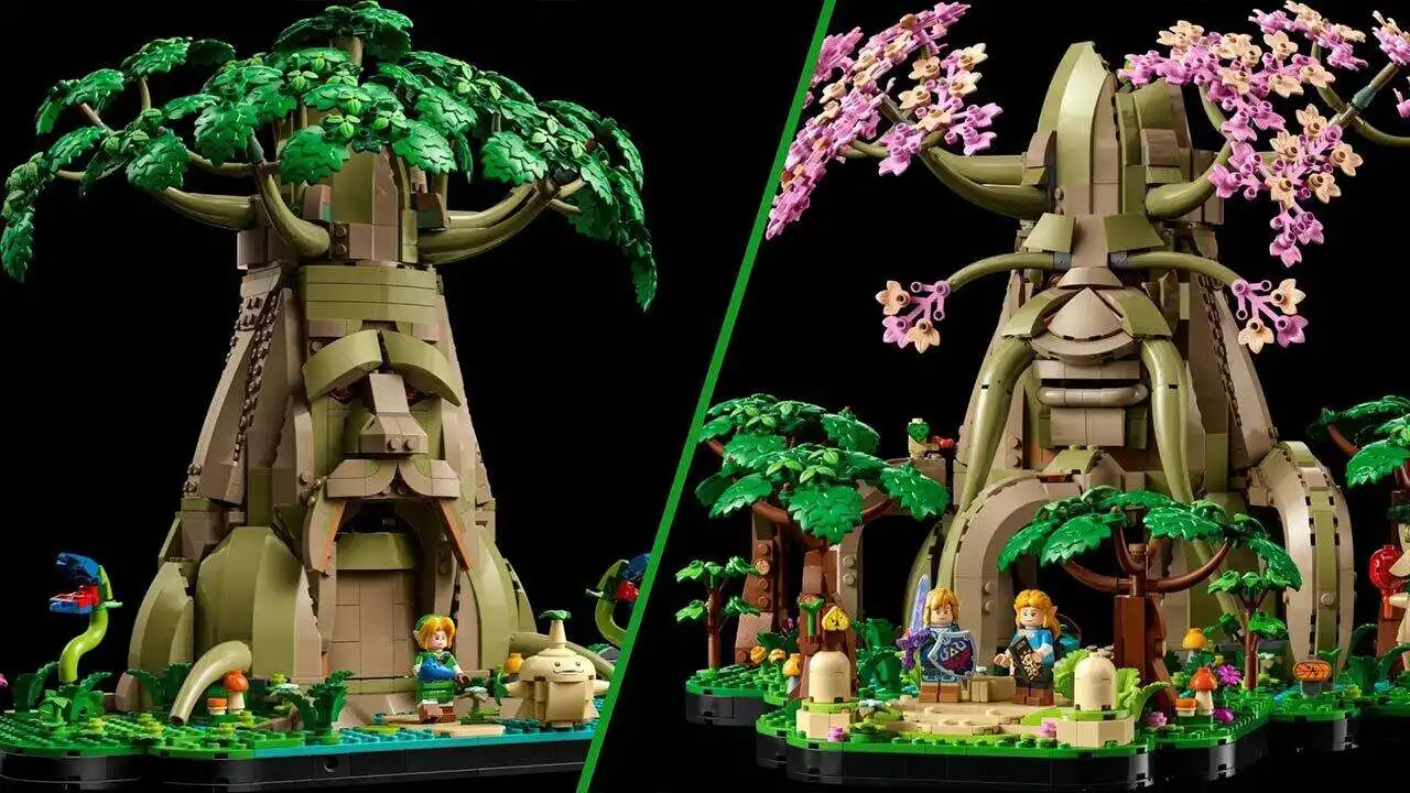 Lego Zelda Great Deku Tree ya está disponible para pre-pedido