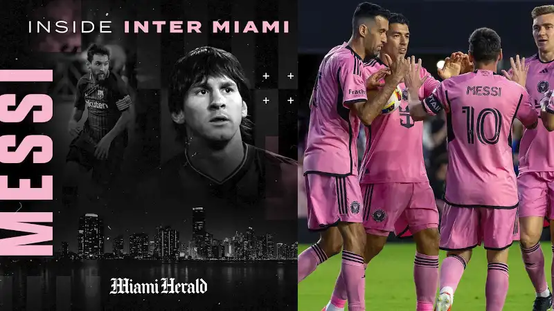 Lionel Messi es titular, Luis Suárez está en el banquillo para el Inter Miami vs. New England Revolution