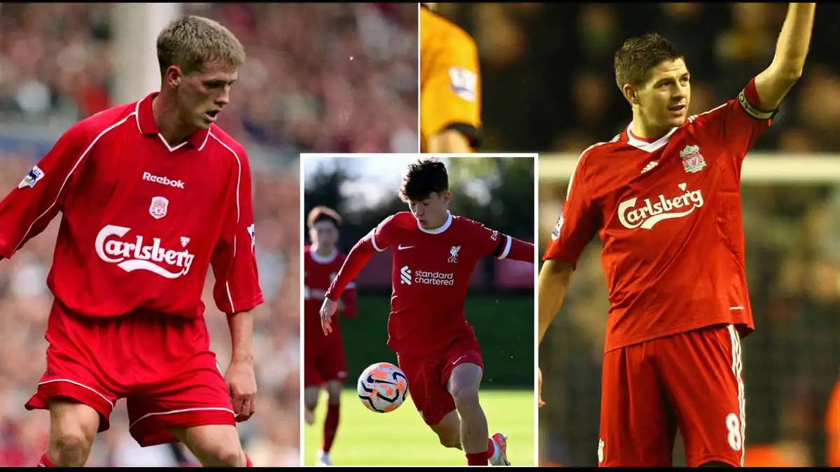 La estrella de la Europa League del Liverpool con papá jugó junto a Steven Gerrard y Michael Owen